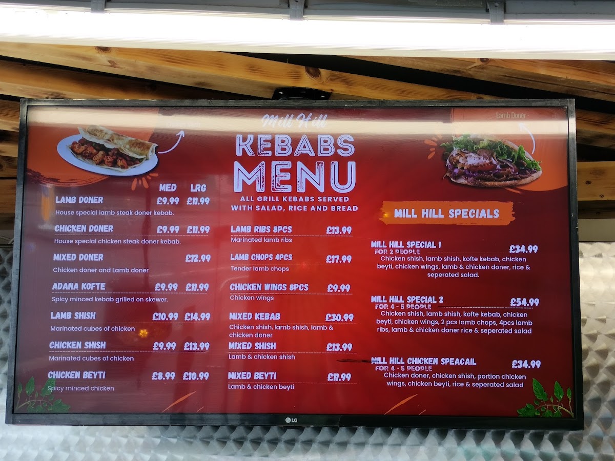 Mill Hill Kitchen Menu - Image 3